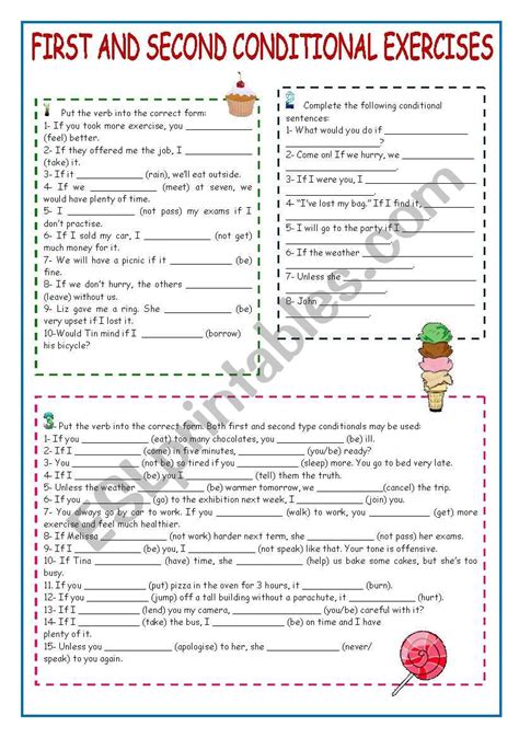 First And Second Conditional Exercises Pdf Zero, first and second conditional interactive worksheet